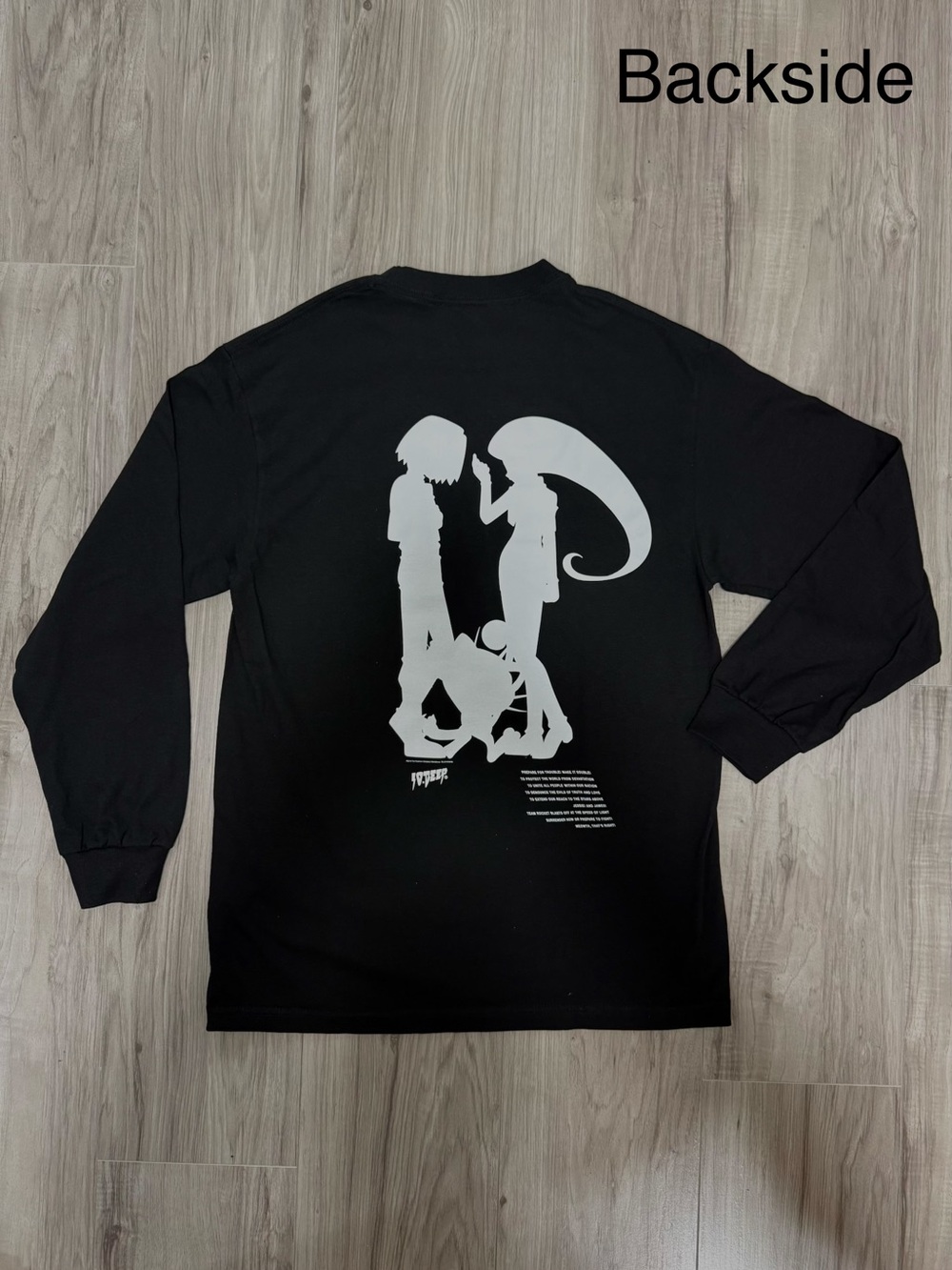 10.Deep Black Long Sleeve Tee X Pokémon Collab